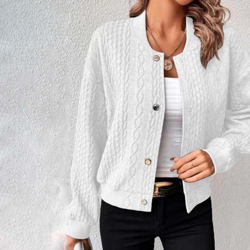 Jacqui-Lässiger Strick-Cardigan