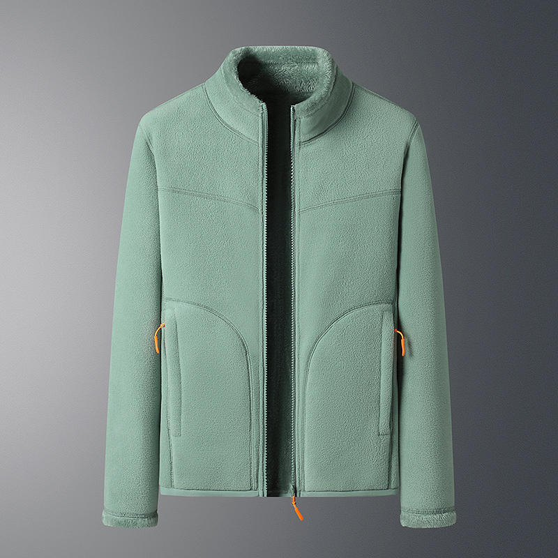 Kelsey - Kuschelige Fleece-Strickjacke mit langen Ärmeln für Herbst und Winter für Unisex