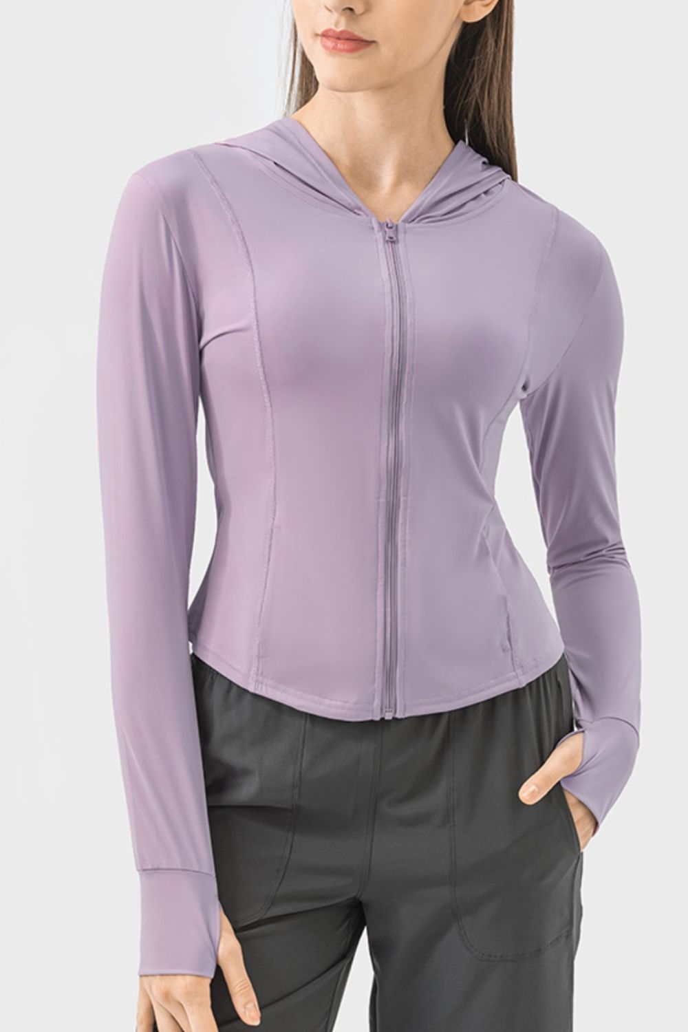 Trinelle | Funktionelle Trainingsjacke mit Kapuze