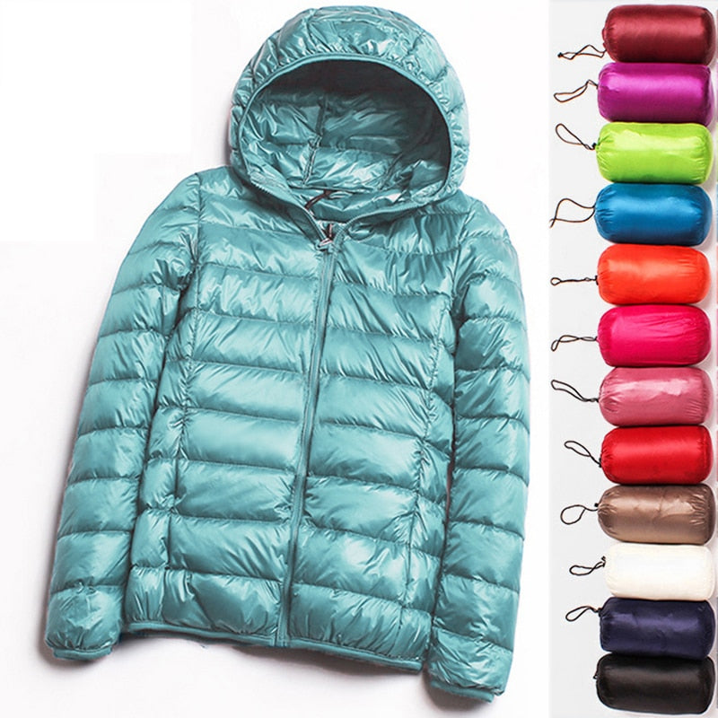 Lisa - Ultraleichte Dünne Daunenjacke für Damen