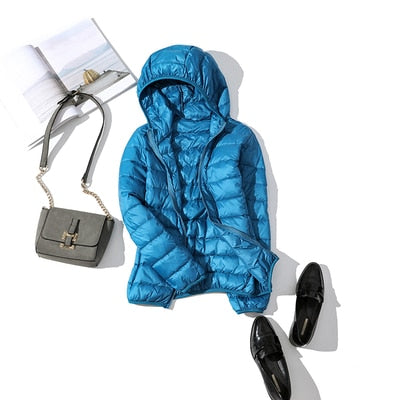 Lisa - Ultraleichte Dünne Daunenjacke für Damen
