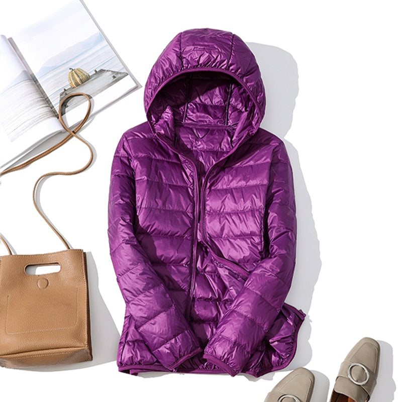 Lisa - Ultraleichte Dünne Daunenjacke für Damen