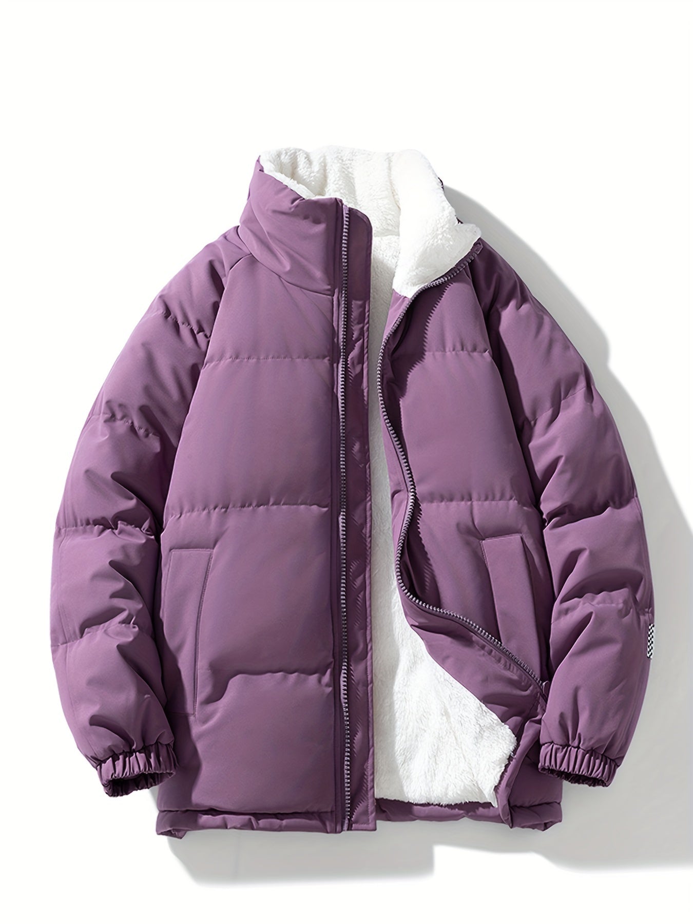 Zerelda | Warme, wattierte Fleece-Winterjacke für Frauen