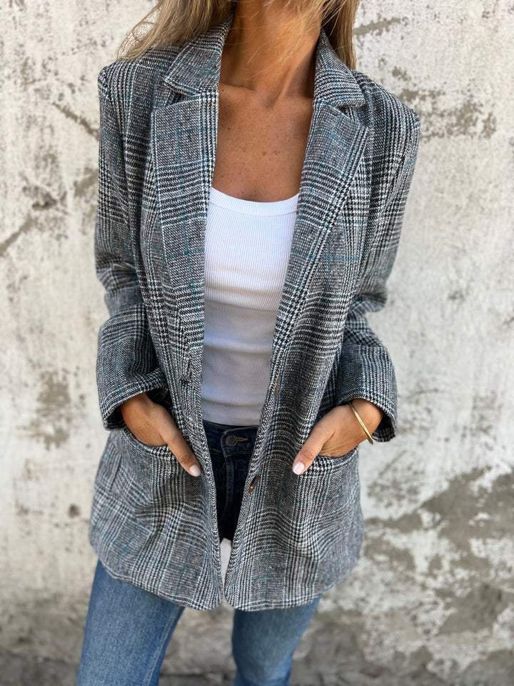 Arienne | Stilvoller karierter Blazer