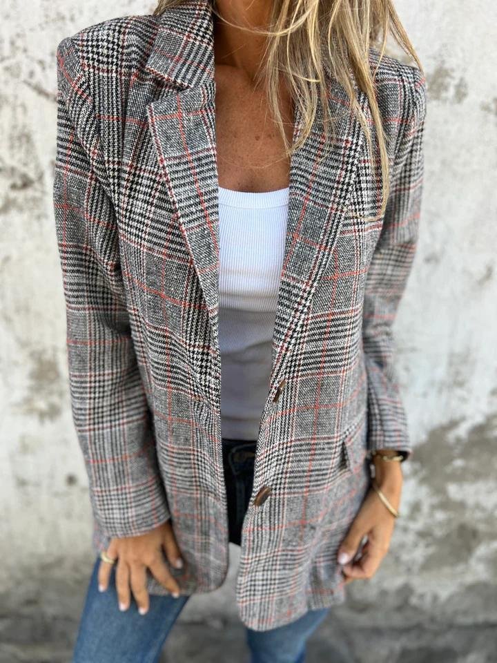 Arienne | Stilvoller karierter Blazer