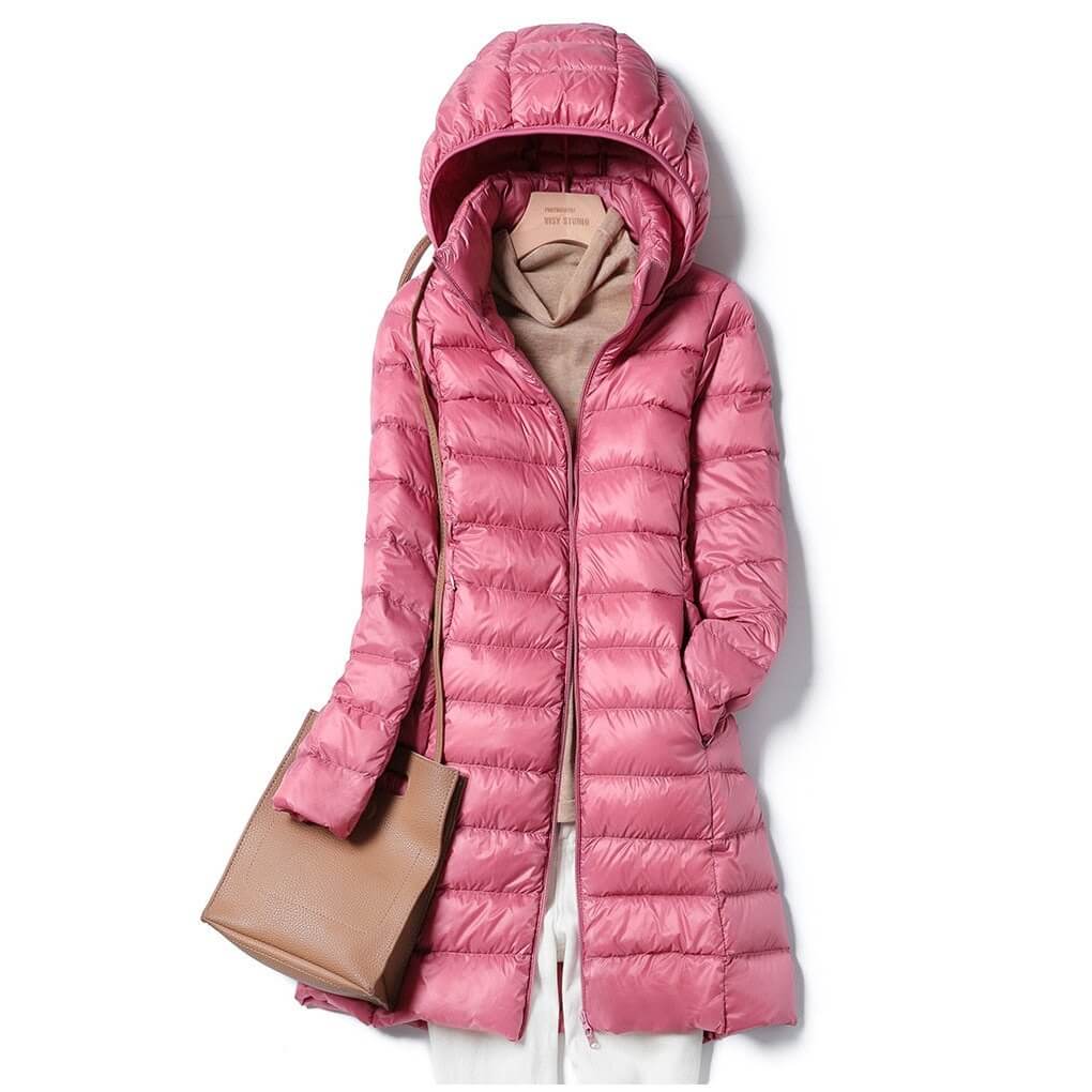 Olive - Ultraleichte Bequeme Winterjacke für Damen