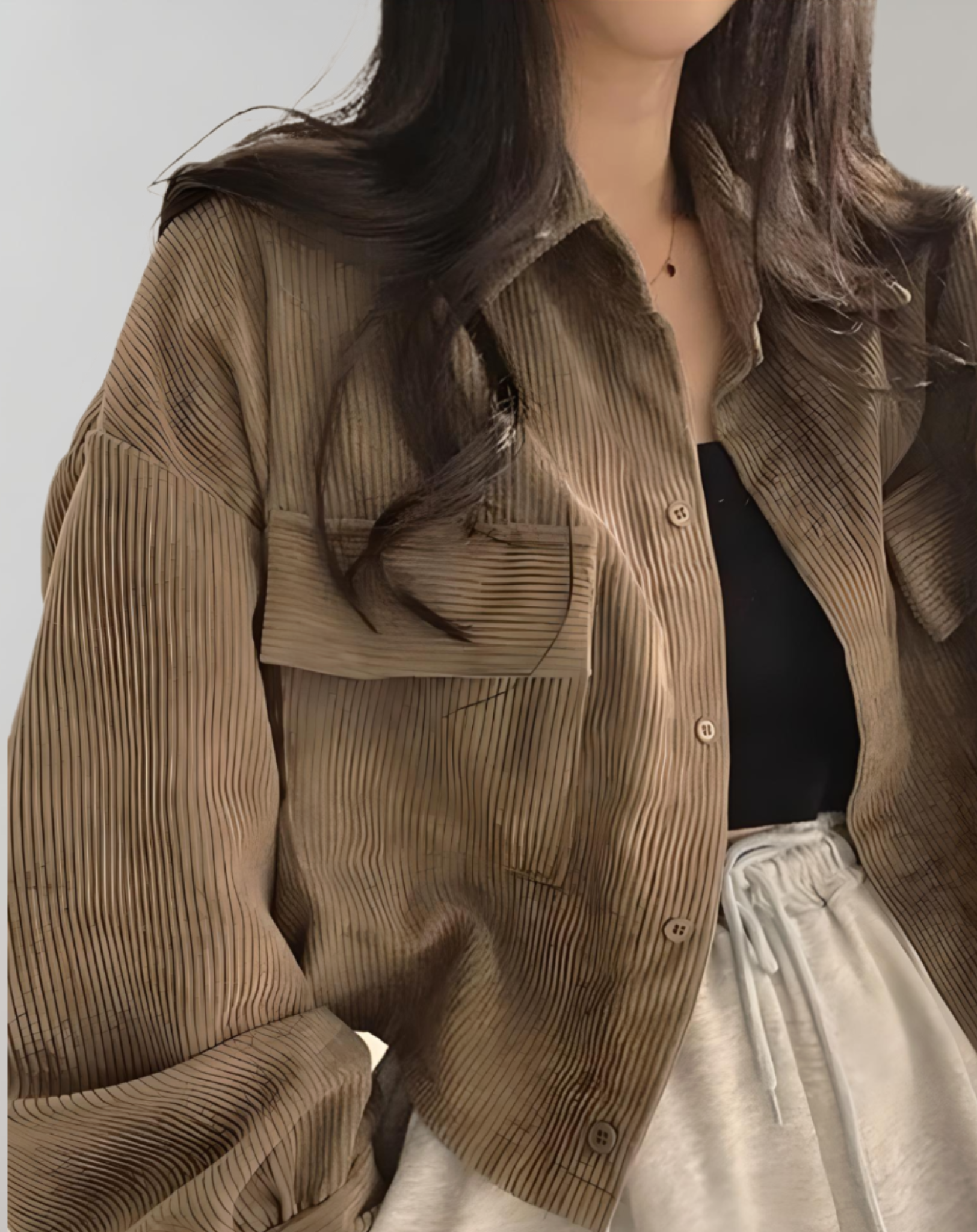 Ella – Stylische und Bequeme Cordjacke für Damen im Herbst