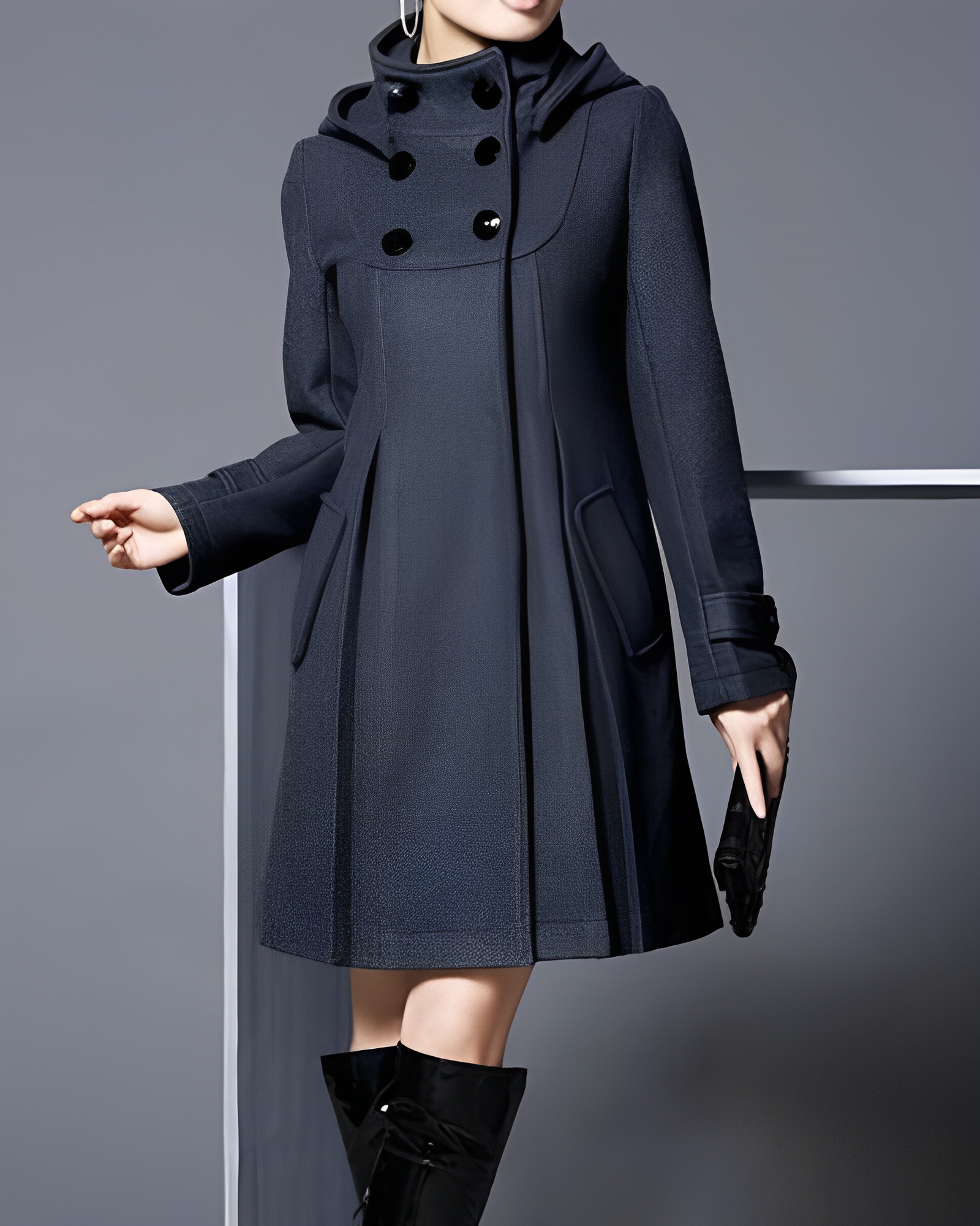 Falconer- Jacke mit Seitentaschen