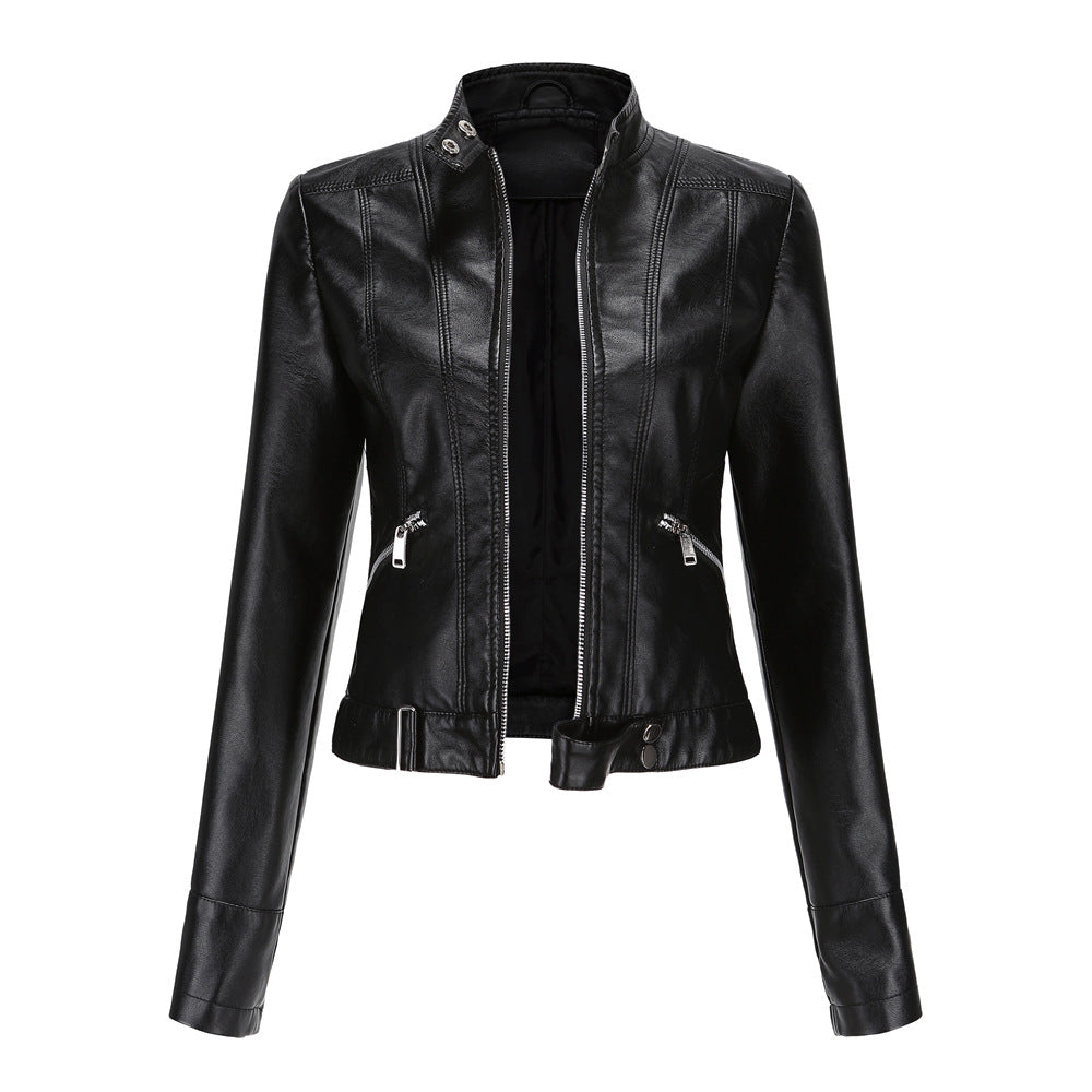 Hannelore- Elegante Lederjacke,