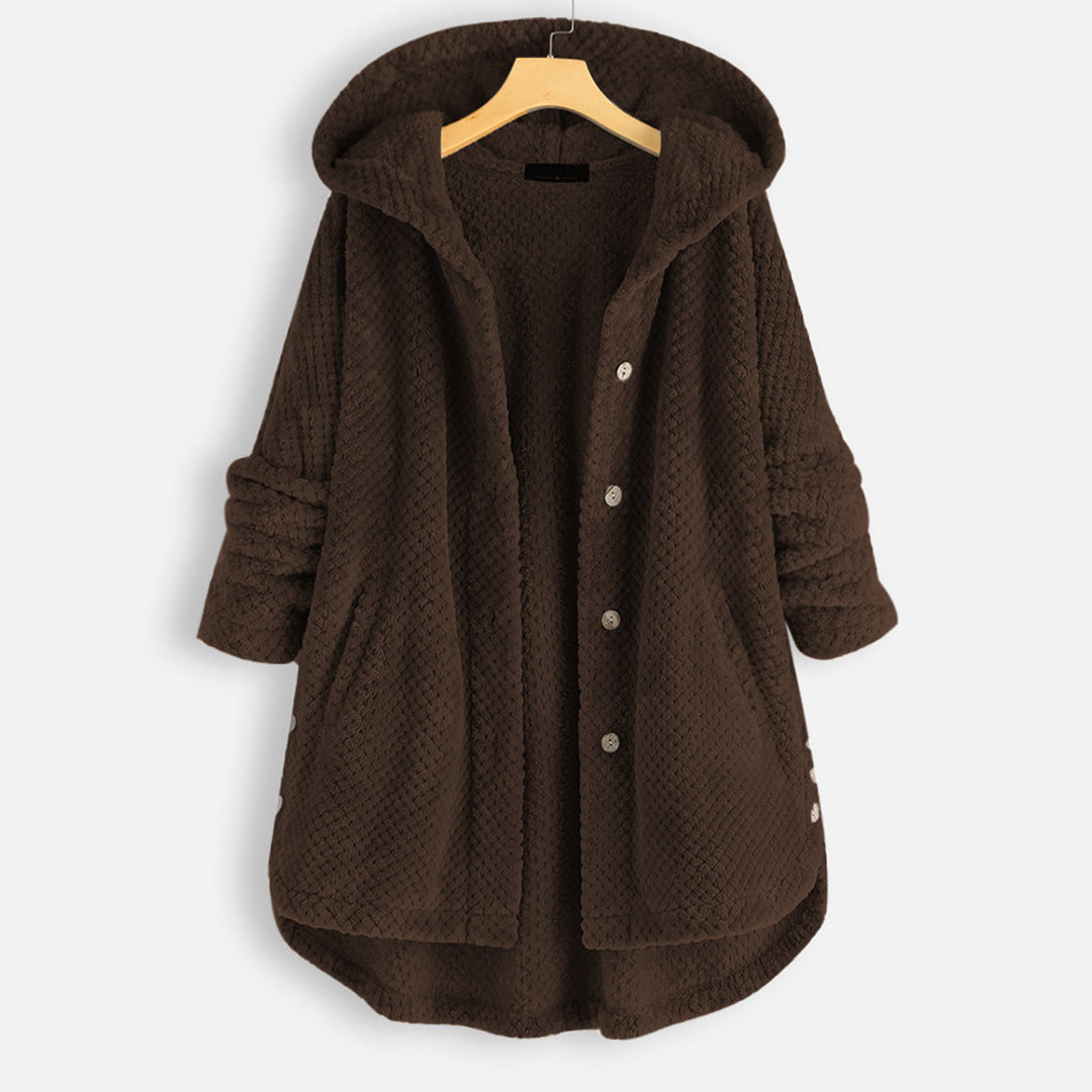 Bethany - Stilvolle Kapuzen-Strickjacke für Herbst und Winter für Damen