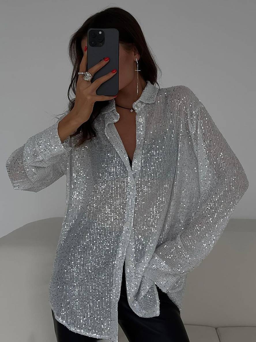 Huberta | Elegante lässige Bluse in Übergröße