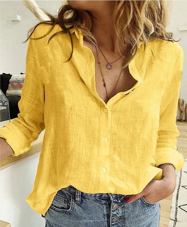 Vie - Lässige & Luftige Casual-Bluse für Damen
