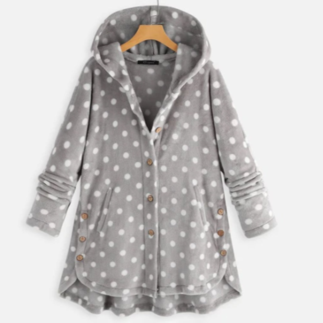 Bethany - Stilvolle Kapuzen-Strickjacke für Herbst und Winter für Damen
