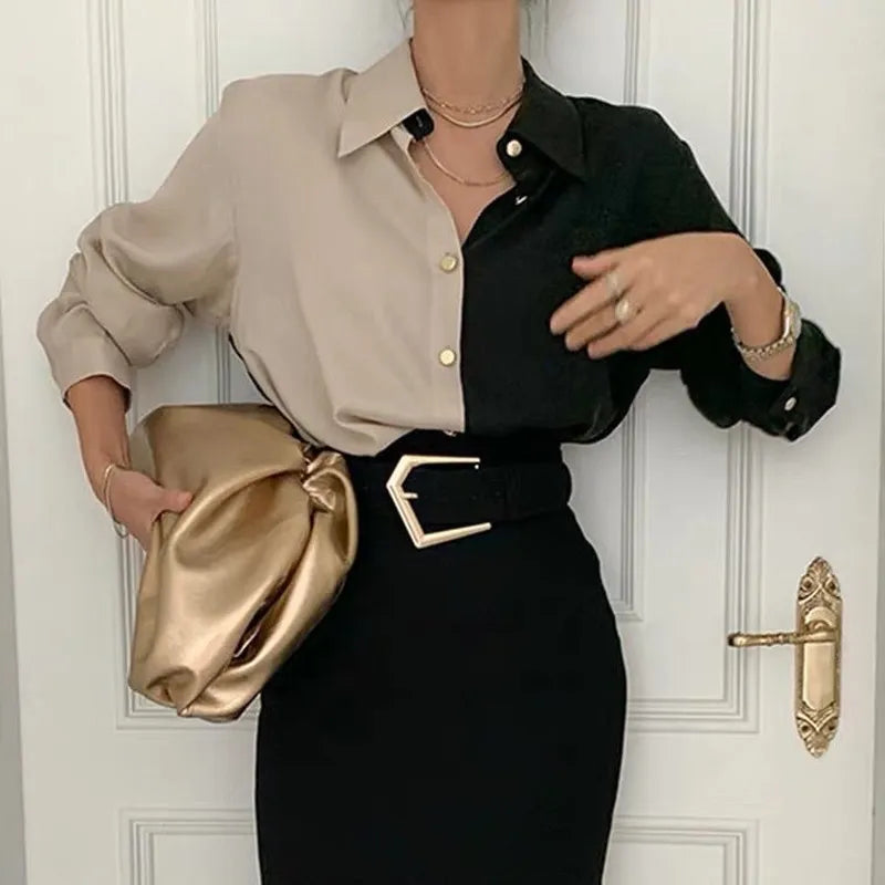 Ericka – Elegante und Vintage-Bluse für Damen
