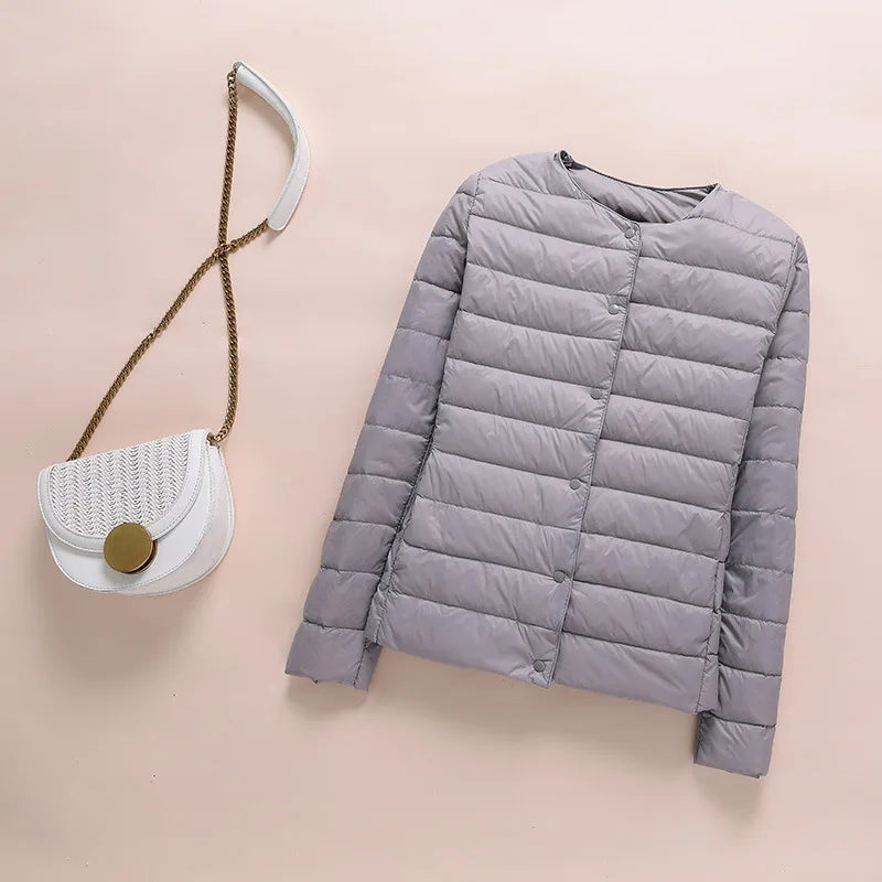 Chiara-Ultraleichte Daunenjacke für Damen