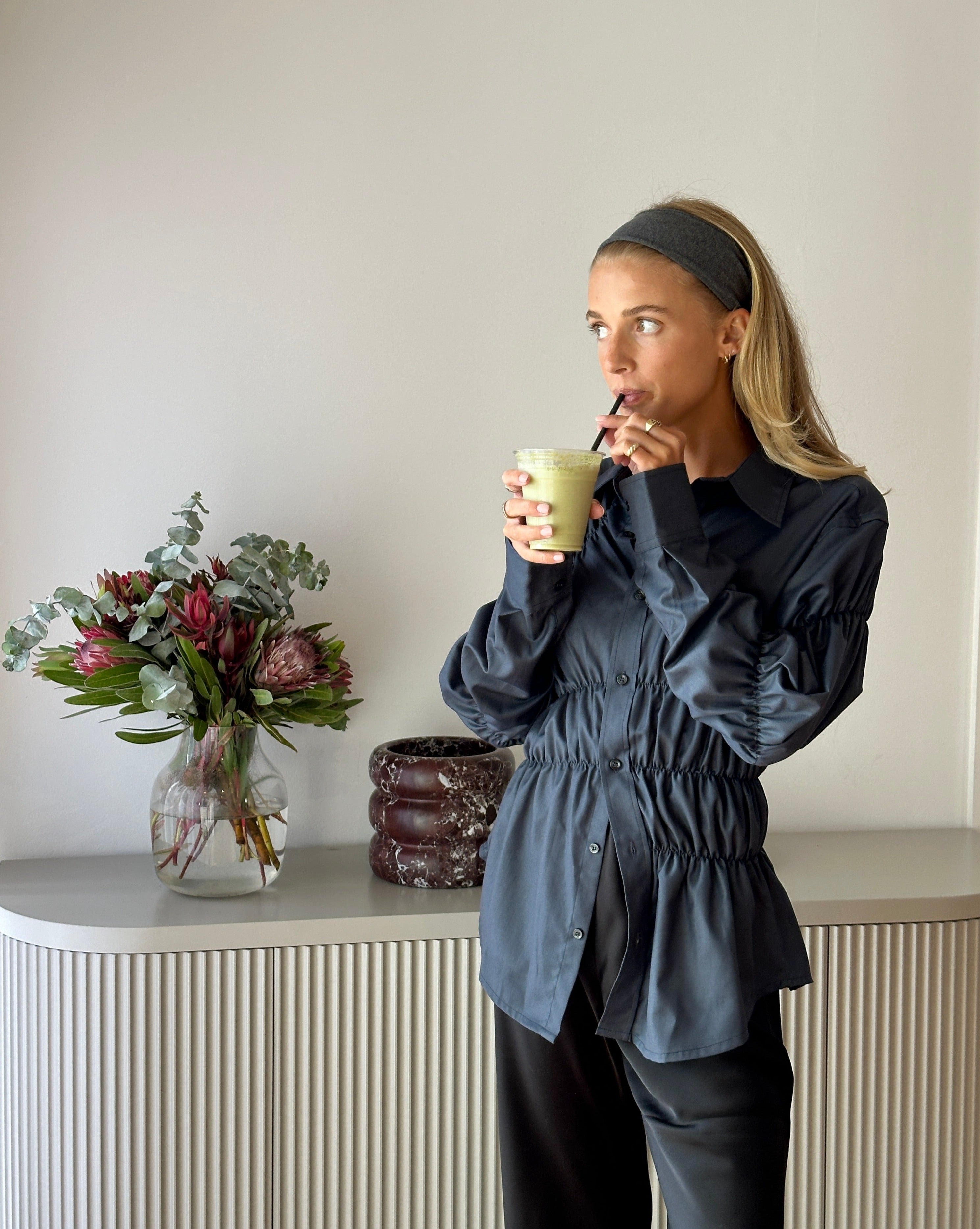 Allys | Zerknitterte Bluse