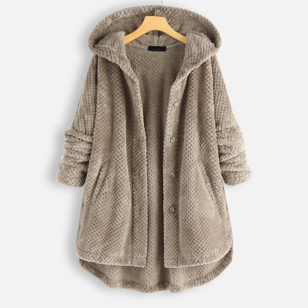 Bethany - Stilvolle Kapuzen-Strickjacke für Herbst und Winter für Damen