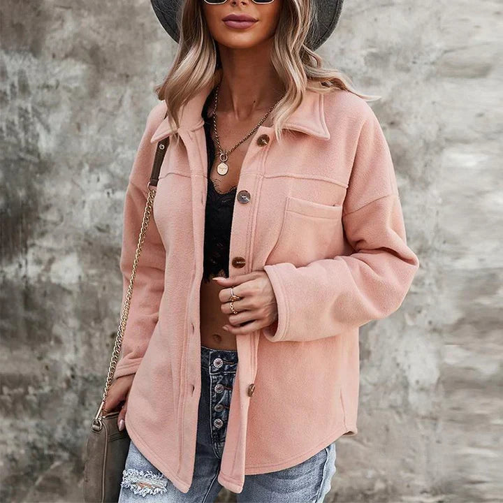 Aceline – Stylischer Bequemer Oversize-Herbstmantel für Damen