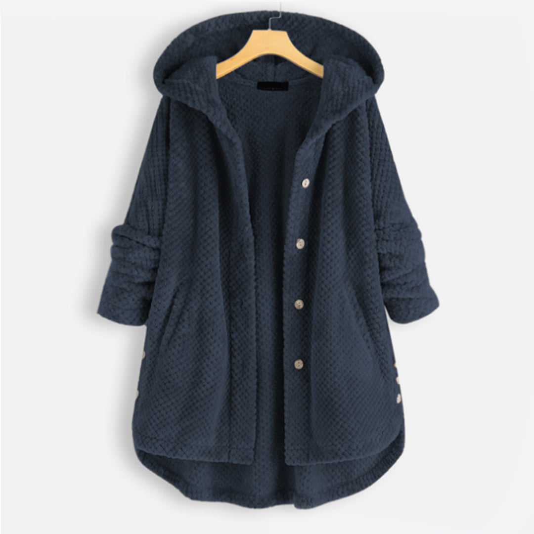 Bethany - Stilvolle Kapuzen-Strickjacke für Herbst und Winter für Damen