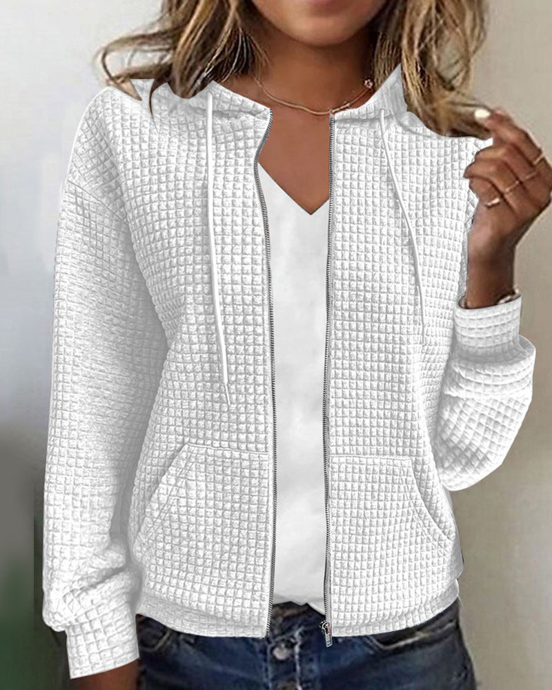 Ludivine- Lässige Jacke mit Tasche
