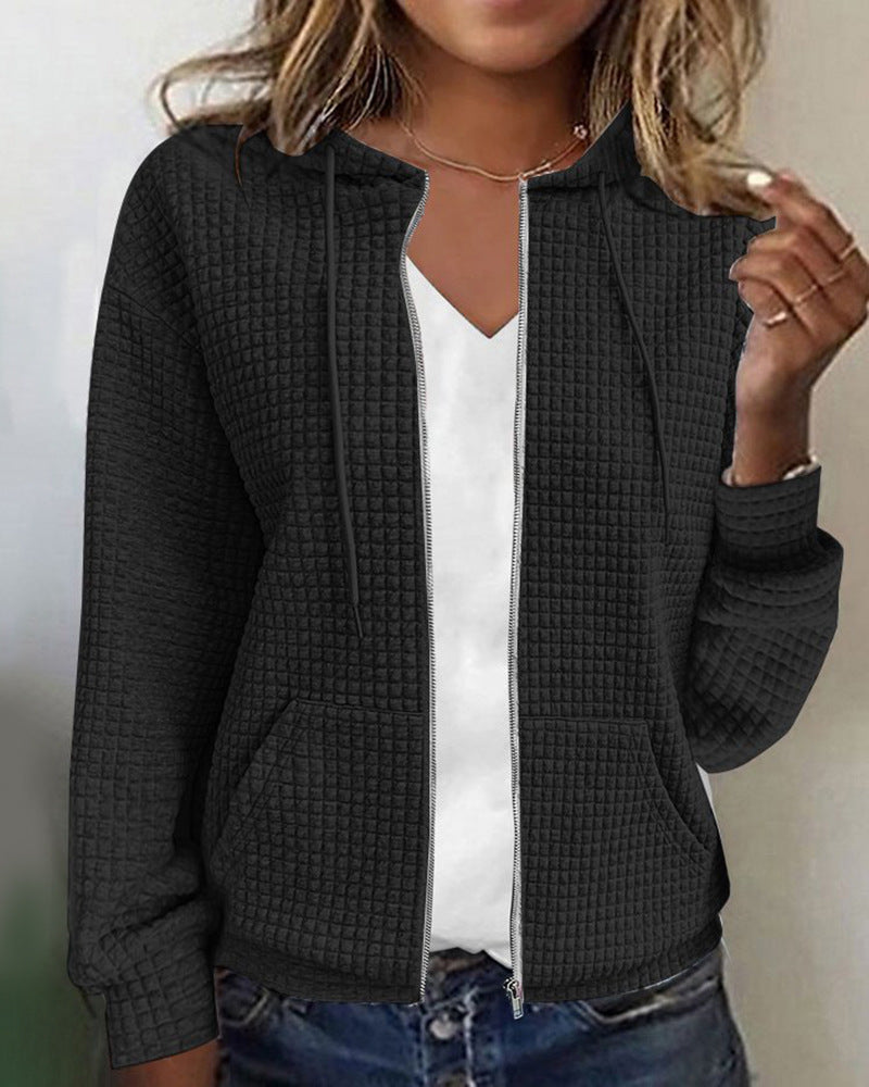 Ludivine- Lässige Jacke mit Tasche