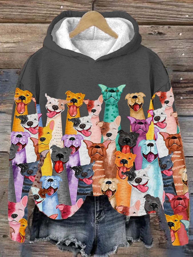 Pullover mit Tiermotiv für Damen