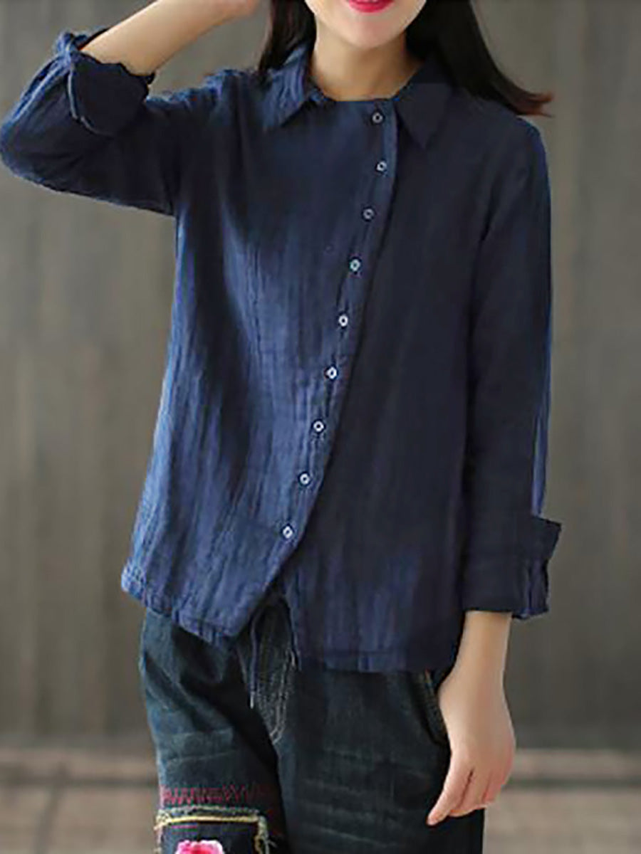 Pazia | Plus Size Baumwollhemd