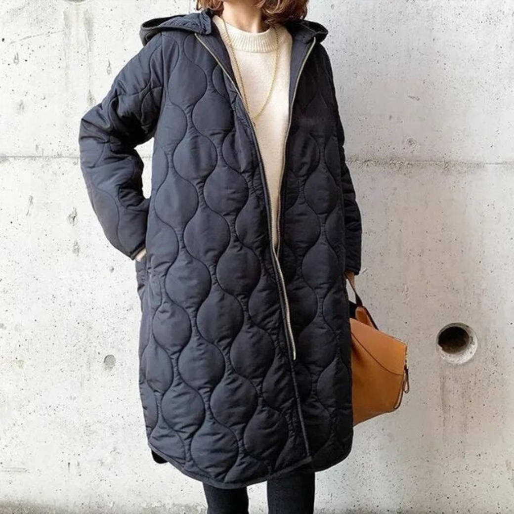 Danielle | Lange Winterdaunenjacke für Frauen