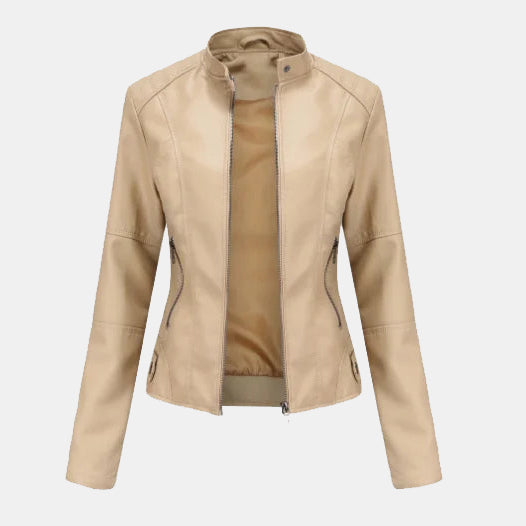 Aagje- Lederjacke für Frauen