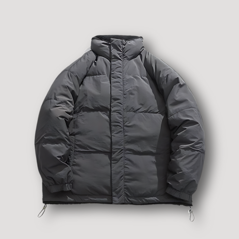 Nino - Wendemantel aus Sherpa Fleece