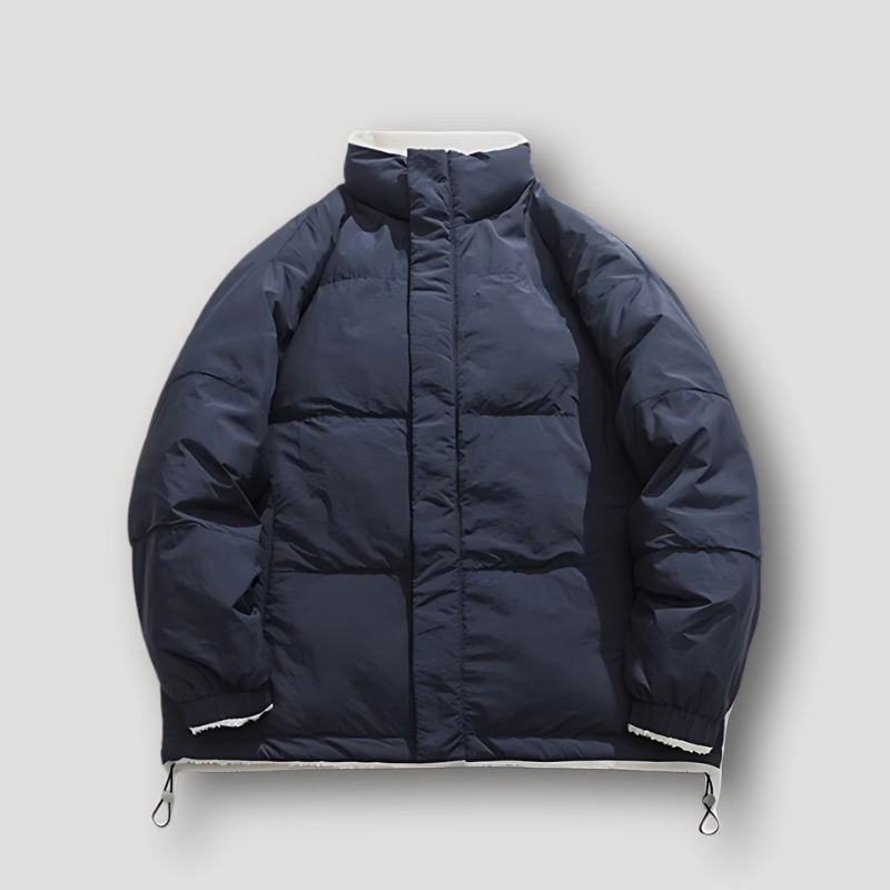 Nino - Wendemantel aus Sherpa Fleece