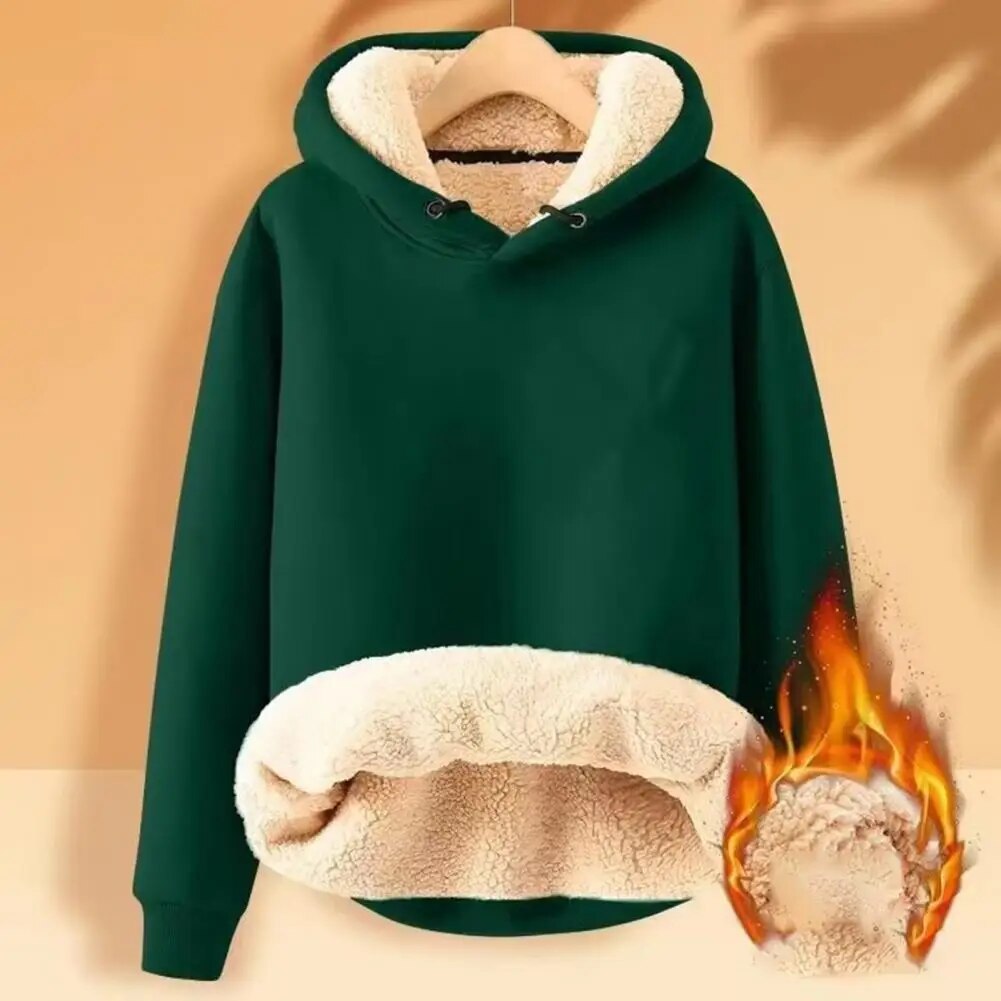 Arnora-Sherpa-Fleecejacke mit Kapuze