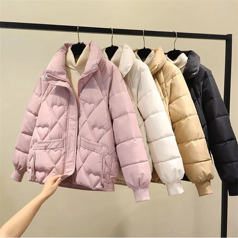 Novie– Warmer, Kurzer Steppmantel für Damen