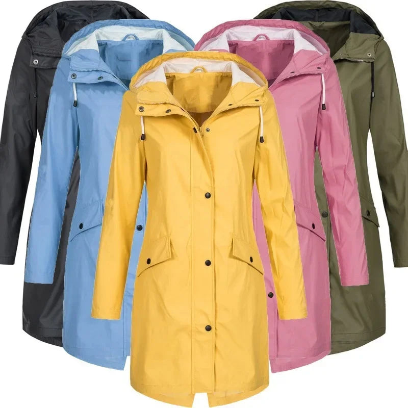 Sophie - Wasserdichter Outdoor-Regenmantel Für Damen