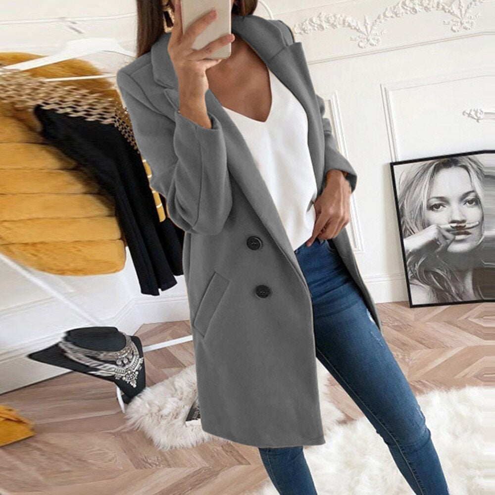 Charlotte - Stylischer und Bequemer Herbst-Blazer für Damen