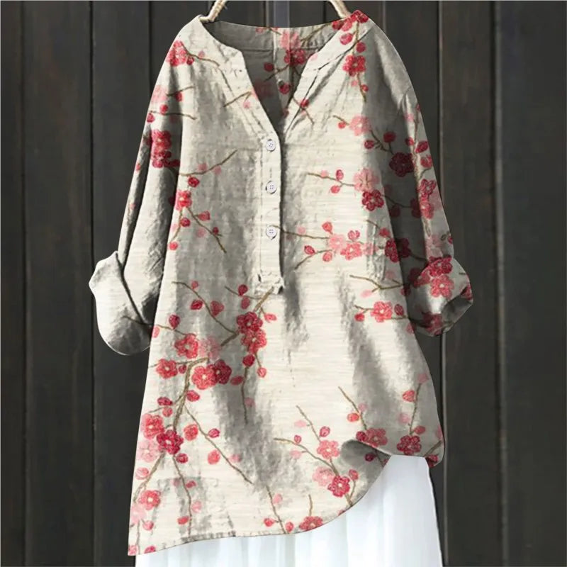 Sacha - Bluse mit Blumenmuster