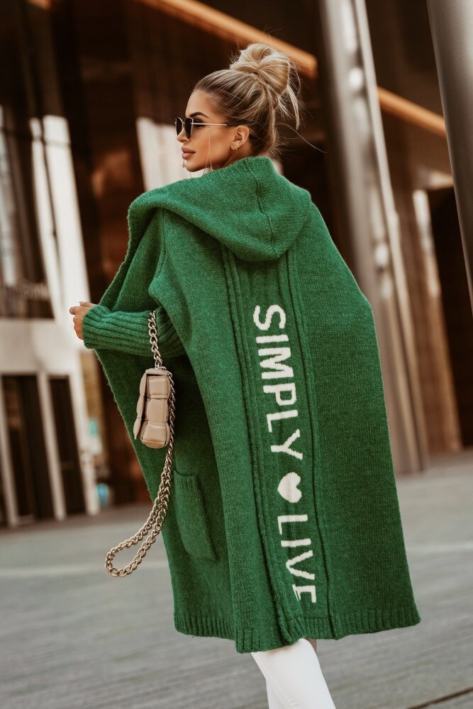 Gustl-Lange Strickjacke