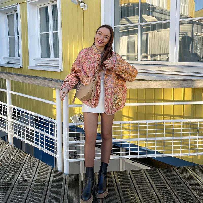 Tilli | Elegante Jacke mit Druck