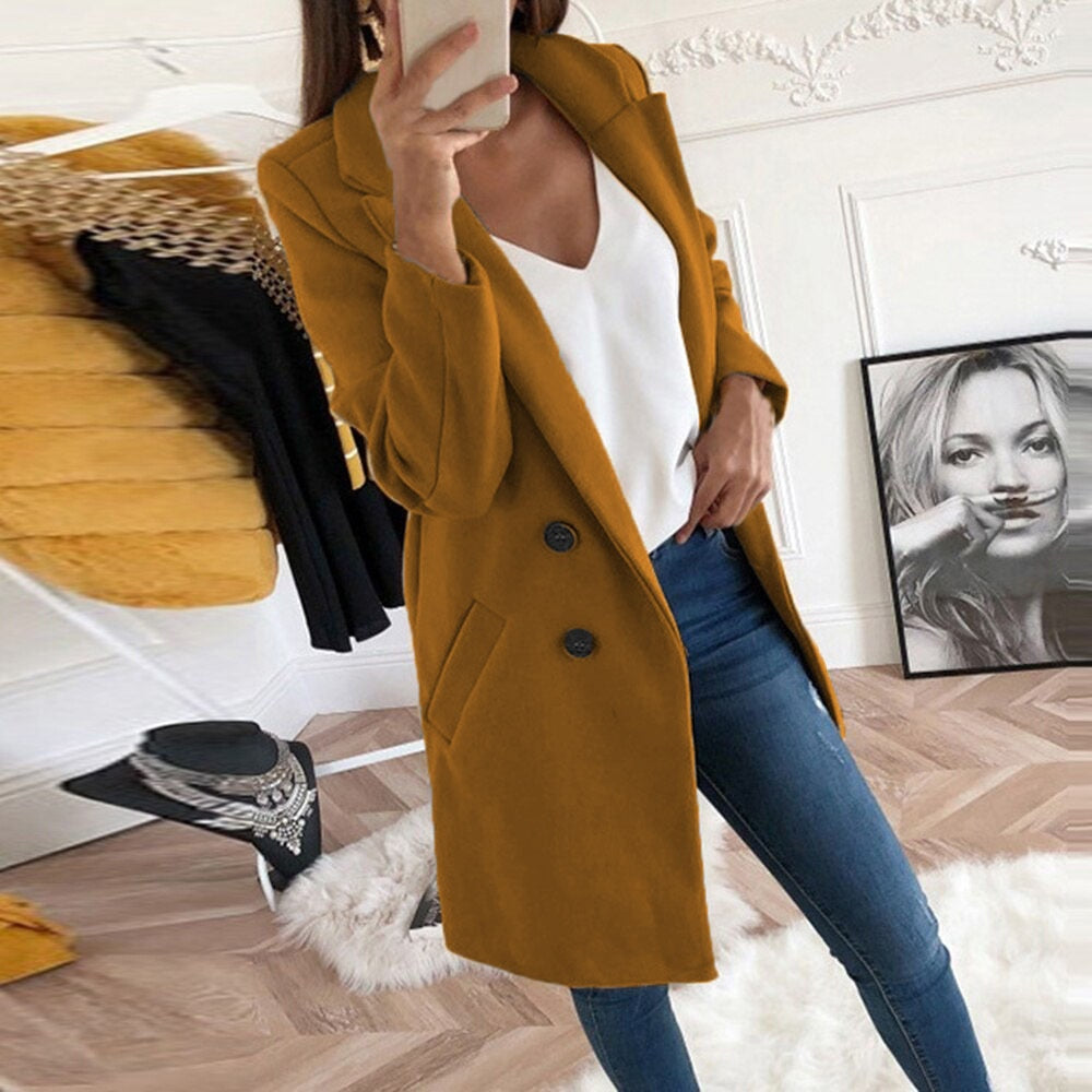 Charlotte - Stylischer und Bequemer Herbst-Blazer für Damen