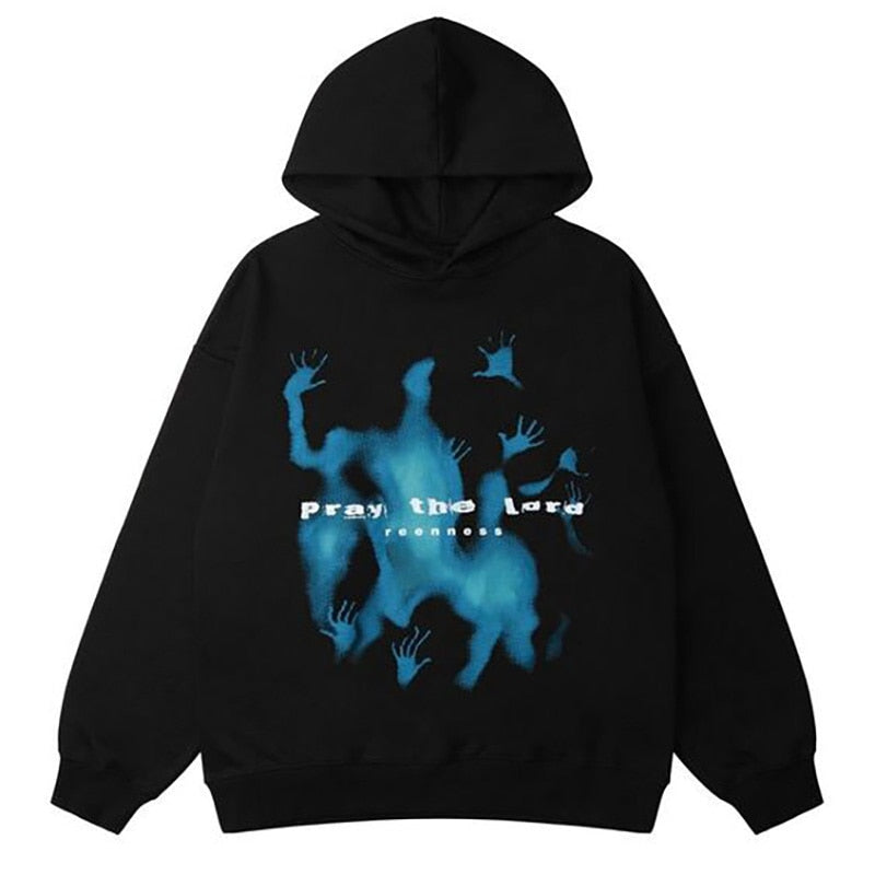Wystan | Bedrucktes Sweatshirt in Übergröße