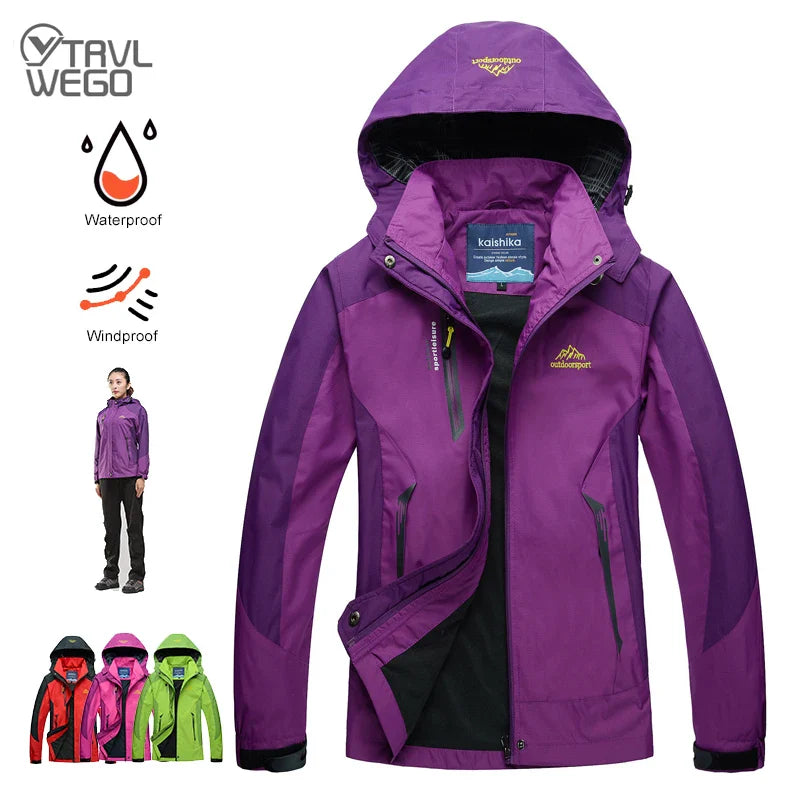 Sophie - Wasserdichte Outdoor-Windjacke für Damen