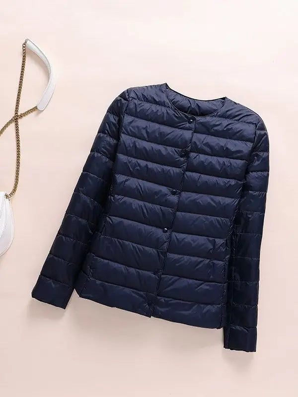 Chiara-Ultraleichte Daunenjacke für Damen