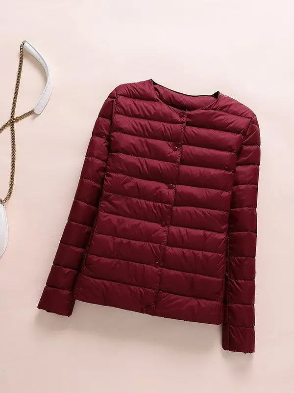 Chiara-Ultraleichte Daunenjacke für Damen
