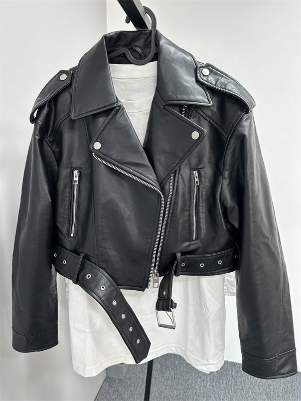 Clarisse - Vintage Lederjacke für Damen