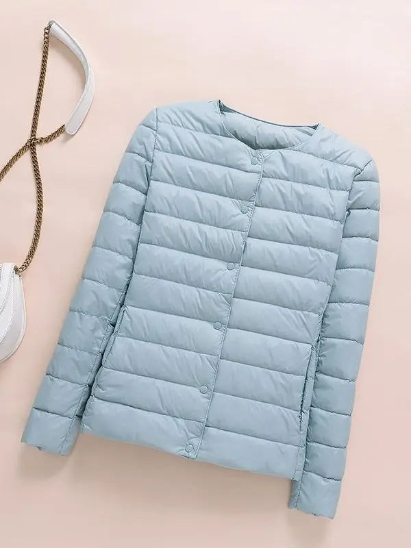 Chiara-Ultraleichte Daunenjacke für Damen