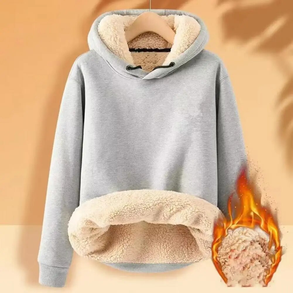 Arnora-Sherpa-Fleecejacke mit Kapuze