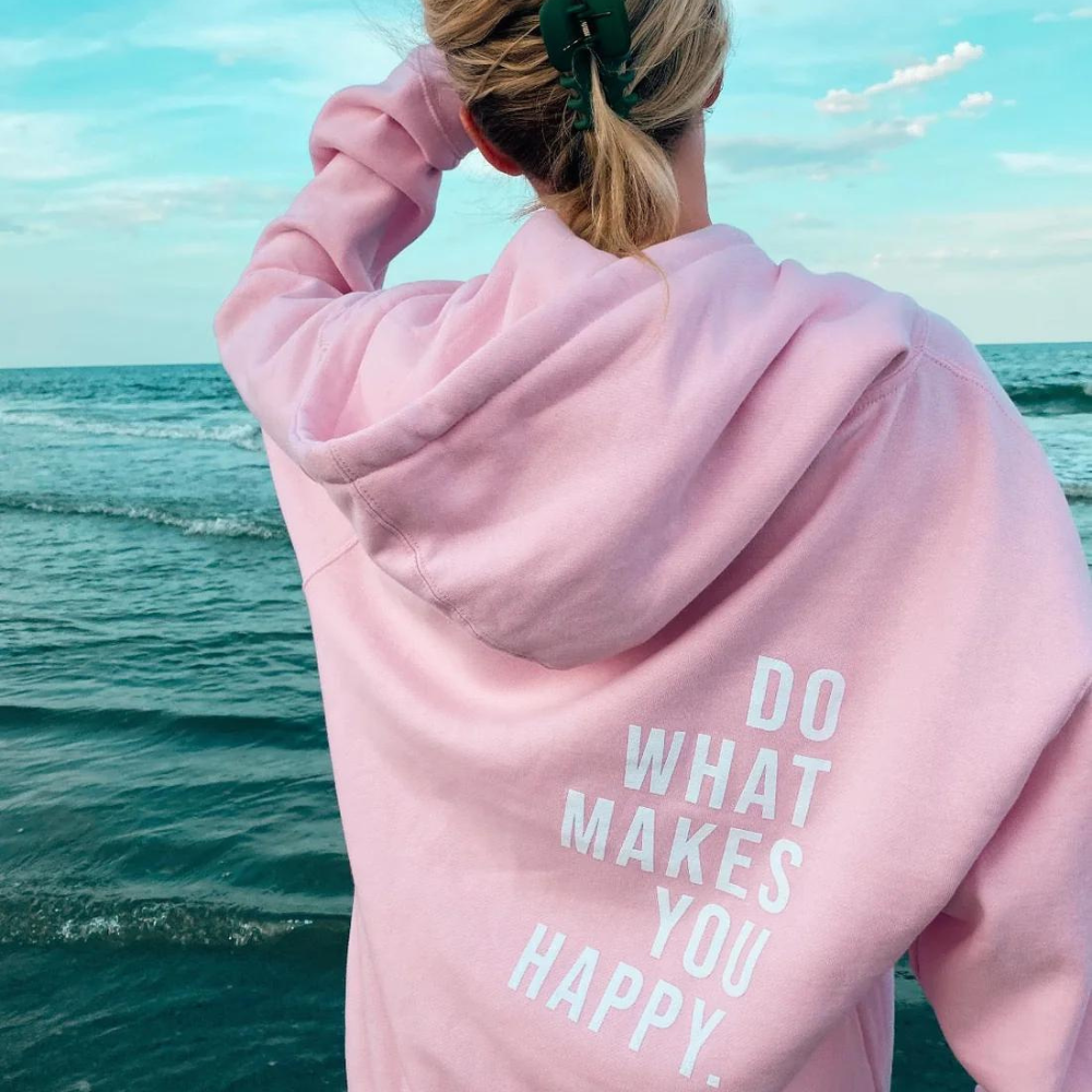 Harper - Kapuzenpullover Mit Textdruck Für Damen