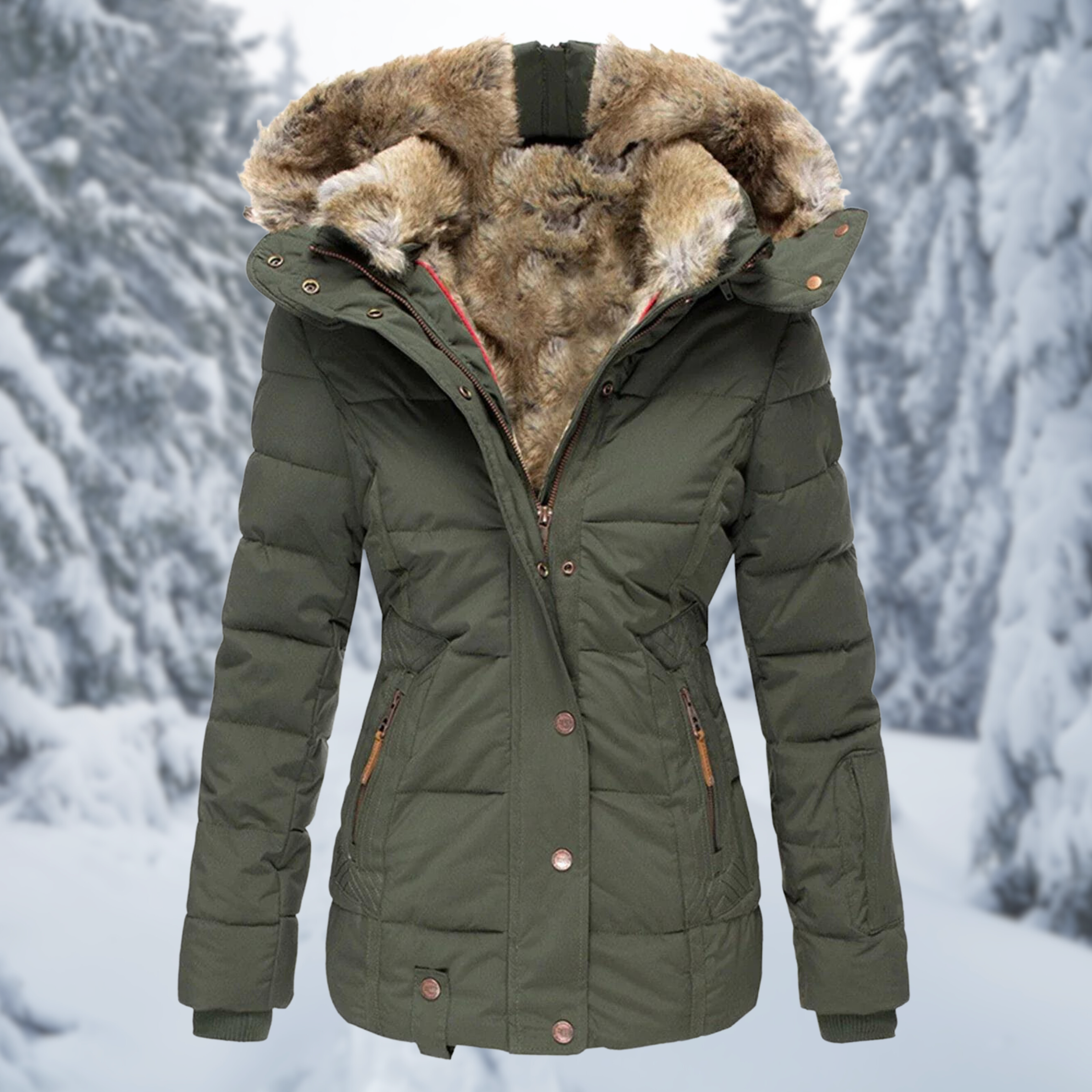 Eliana - Elegante Winterjacke für Herbst und Winter für Damen