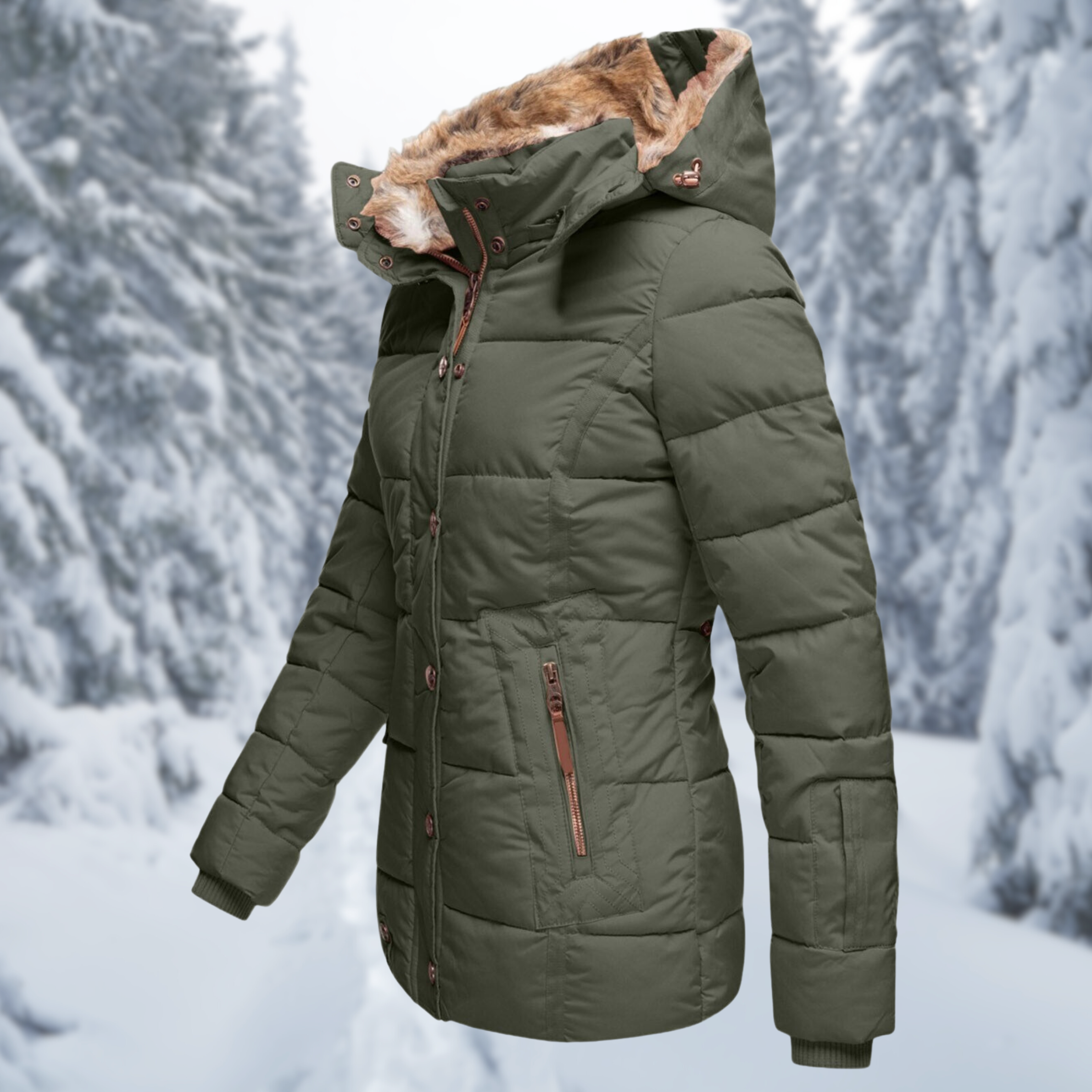 Eliana - Elegante Winterjacke für Herbst und Winter für Damen
