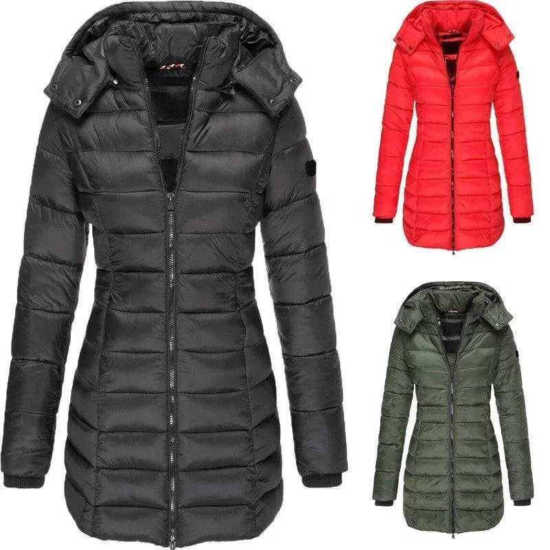 Sarisa-Mittelanger Mantel für den Winter